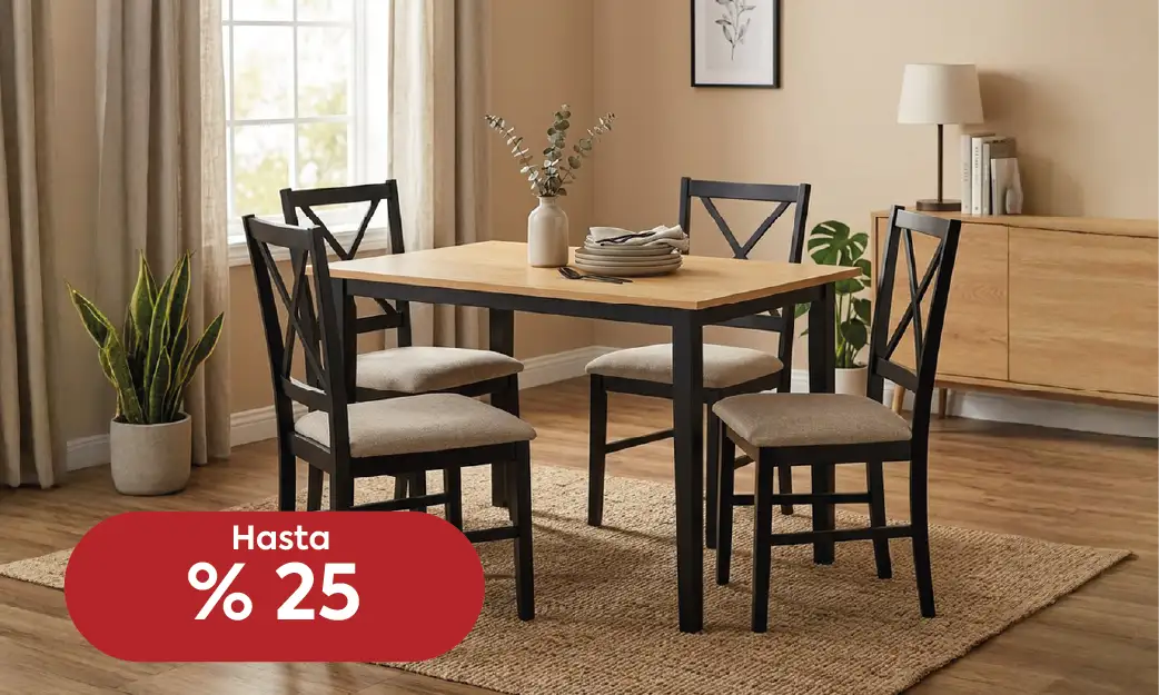ofertas Cyber Day en muebles para organizar y decorar el hogar